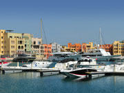 Egypte jachthaven van El Gouna